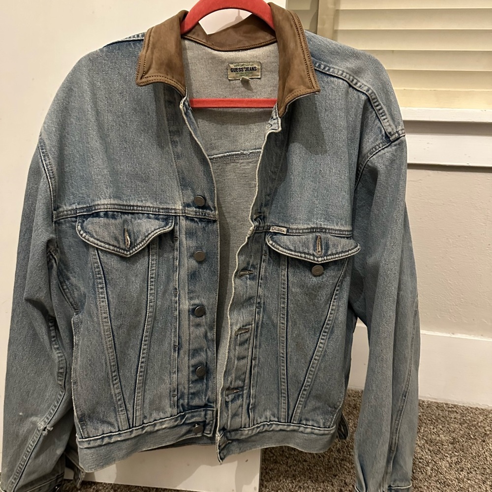 Vintage GUESS Denim Jacket Medium